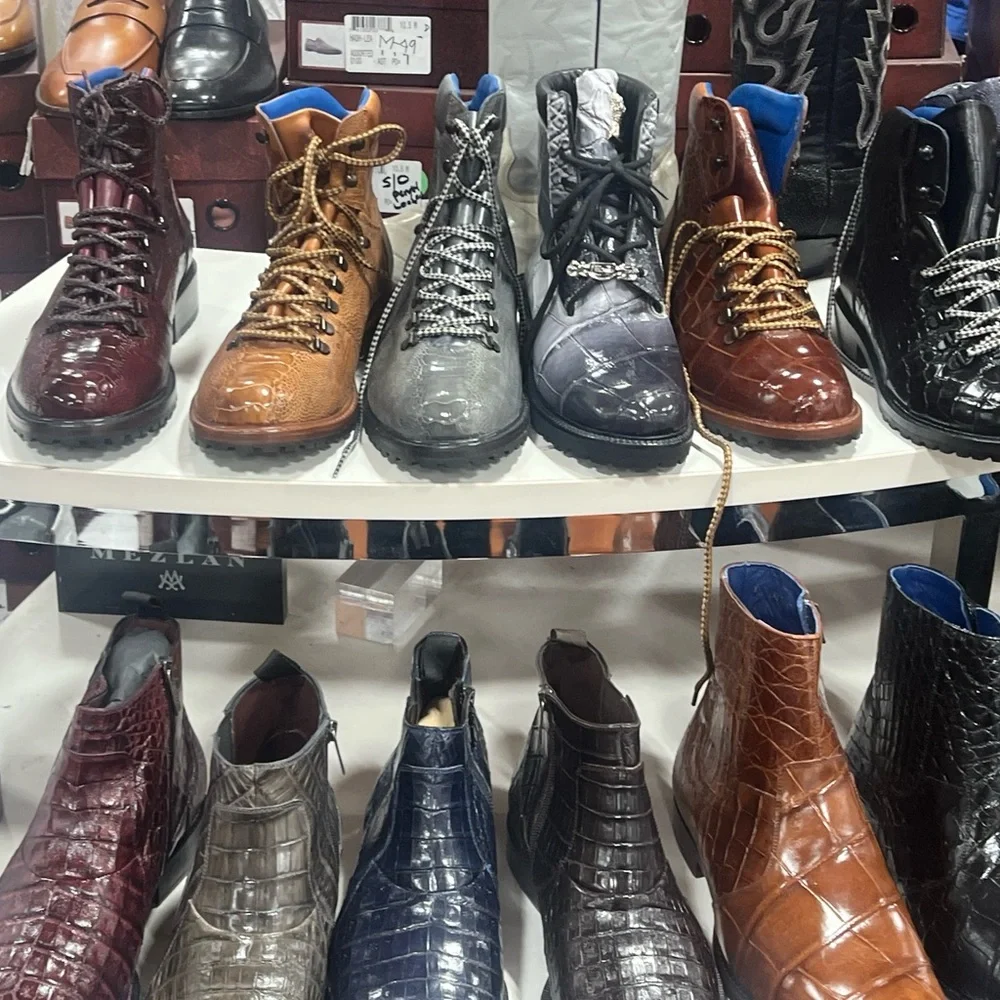 Men’s Exotic Skin Shoes Mauri Belvedere, Finnex, Mezlen, and Many Many More!! - Picture 11 of 15